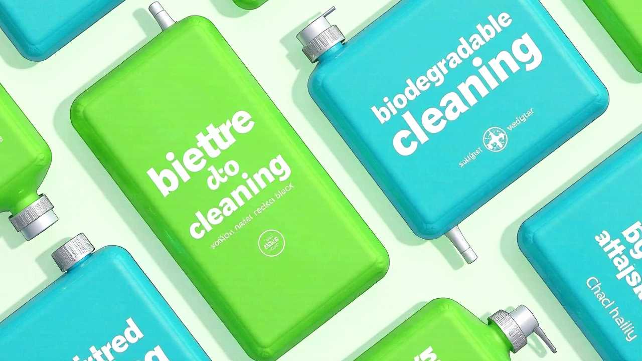 Biodegradable Cleaning Products: The Eco Friendly Solution for a Sustainable Future